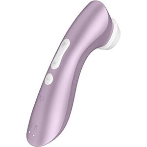 Satisfyer Vibratore a onde di pressione Satisfyer Pro 2+, succhia clitoride ricaricabile con onde di pressione e vibrazione, sex toy da donna, impermeabile, colore:viola