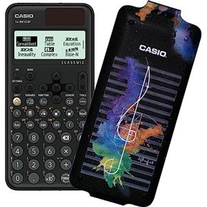 Casio FX-991CW (Modello 2023) Calcolatrice Scientifica, 540 Funzioni con Cover design 