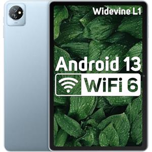 Blackview WIFI 6 Android 13 Blackview Tablet 10,1 Pollici, Tab 70 Wifi Tablet PC 8+64GB(2TB TF),3 Fotocamere/Bluetooth 5.0/6580mAh,1280*800 HD+ IPS/Google GMS/Widevine L1/OTG/Controllo Parentale/2 Anni Garanzia