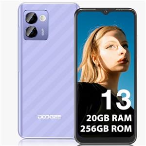 DOOGEE N50 Pro Android 13 Smartphone [2024], 20GB + 256GB 1TB TF, 50MP AI Fotocamera, 4200mAh Telefono Economico, 6,52