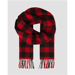 Woolrich Sciarpa In Lana Woolrich Unisex Woolen Buffalo Scarf