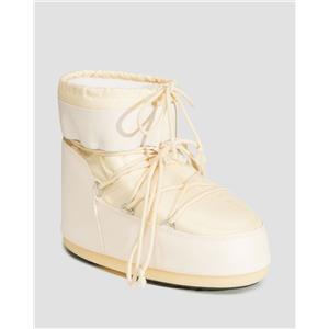 Moon Boot Stivali Da Neve Beige Da Donna Moon Boot Icon Low Nylon