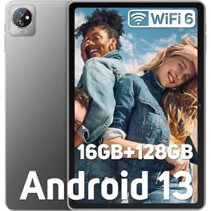 Blackview 2024 WIFI 6 Tab 70 WiFi Tablet PC 16GB+128 GB(TF 2TB), Android 13 Tablet 10,1 Pollici Widevine L1,Bluetooth 5.0/Google GMS/OTG/Type-C/6580mAh/2 Anni di Garanzia