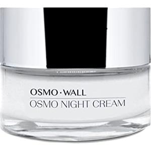 OSMO WALL Osmowall OSMO NIGHT CREAM. Crema Viso Notte Idratante, Antirughe, Effetto velluto. Contrasta rughe, linee di espressione. Pelle liscia, compatta, levigata, uniforme. Unisex - 50 ml