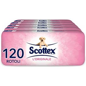 Scottex L'Originale Carta Igienica - 12 Confezioni da 10 Rotoli
