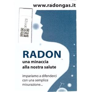 Radongas srl Dosimetro rilevatore Gas Radon per ambienti critici (umidità e polvere)