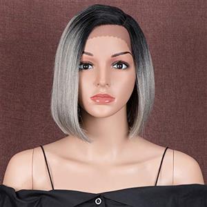 Style Icon - Parrucca a caschetto con fascia per capelli da donna, 22,8 cm, senza attaccatura frontale in tulle, capelli sintetici in fibra resistente al calore
