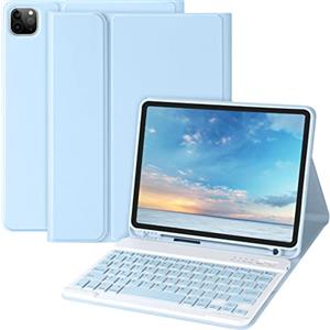 aMZCaSE Custodia con tastiera per iPad Pro 11 pollici 4a gen 2022 / iPad Pro 11