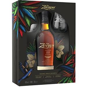Zacapa Centenario 23 Rum Solera - 700 ml, Confezione regalo con 2 bicchieri