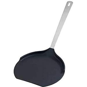 WENKO Pala per padella, cucchiaio in poliammide, 16 x 13,5 x 35,5 cm, nero