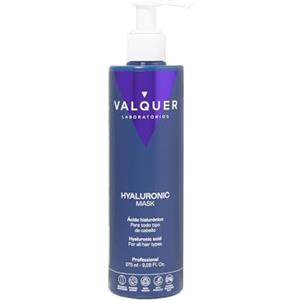 Valquer Laboratorios Valquer Maschera Acido Ialuronico. Extra idratazione e vitalità. Per tutti i tipi di capelli. Zero% - 275 ml