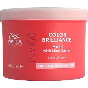 Wella Professionals Invigo Color Brilliance Maschera capelli trattati, Ottima con shampoo e balsamo, Capelli sottili e normali sempre radiosi 500 ml