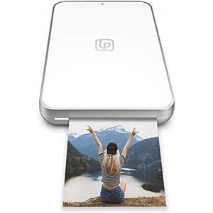 Lifeprint Stampante Ultra Slim | Stampante istantanea portatile Bluetooth per foto, video e GIF con tecnologia di incorporamento video, suite di editing e app social
