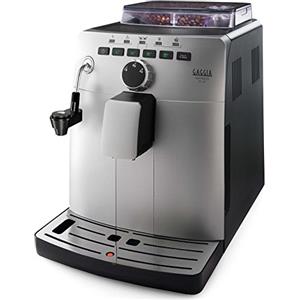 Gaggia HD8749/11 Naviglio Deluxe - Macchina da Caffè Automatica, per Espresso e Cappuccino, Caffè in Grani, 1,5 L, 15 Bar, 1850 W, 230V, Argento, 100% Made in Italy