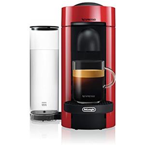 Nespresso Vertuo ENV 150.R Macchina per Espresso di De'Longhi, Capsule Vertuo System, Rosso (Cherry Red)