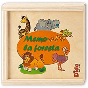 Dida giochi per bambini Made in Italy | Memory gioco per bambini educativo | Giochi da tavolo bambini in legno