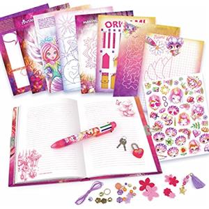Nebulous Stars - Diario segreto di Petulia | Agenda bambina con attività creative, sticker e penne magiche dai 7 anni in su
