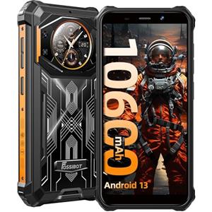 FOSSiBOT F101 Pro Rugged Smartphone (2023) - 15GB+128GB(1TB TF) Android 13 Telefono Indistruttibile, 10600mAh, 24MP+8MP Camera, 5,45