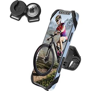 VIVEY Supporto Telefono Bicicletta, Universale Manubrio Porta Cellulare Moto，360° Rotabile Porta Cellulare Bici Compatibile per 4.5