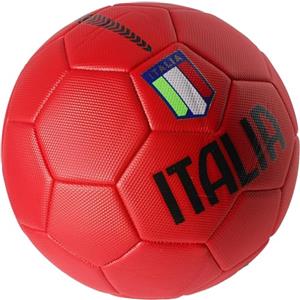 Cucuba Pallone Da Calcio Football Da Allenamento o Partita Misura 5 Rosso Italia