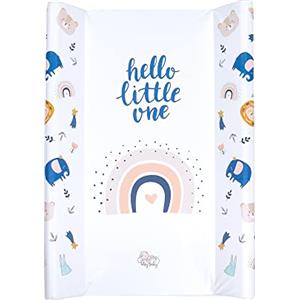 Totsy Baby Materassino fasciatoio per bebè Lavabile 70 x 47 cm - Cuscino portatile, per Bambine e Bambini, Fasciatoio da tavolo Motivo Arcobaleno
