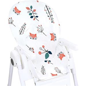 Totsy Baby Riduttore per seggiolone impermeabile - cuscino per sedile sedia per bambini universalmente adatto Volpe