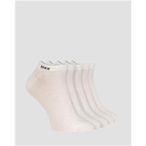 BOSS Calzini Da Uomo Hugo Boss 5p As Uni Bianchi