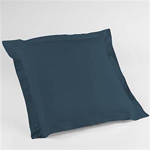 douceur d'Intérieur 1642618 - Federa per cuscino, in cotone, 63 x 63 cm, colore: Blu scuro