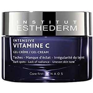Institut Esthederm - Vitamina C intensiva - Gel-Crema - Macchie, mancanza di luminosità, tonalità irregolari della pelle - Viso e collo - Vasetto da 50ml