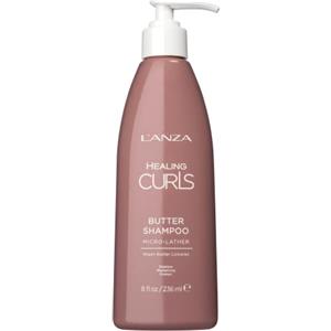 L'ANZA L'ANZA Healing Curls Butter Shampoo - Shampoo per Capelli Ricci, Sicuro sul Colore, Dona Freschezza e Morbidezza, Formula Priva di Parabeni e Solfati, 236 ml