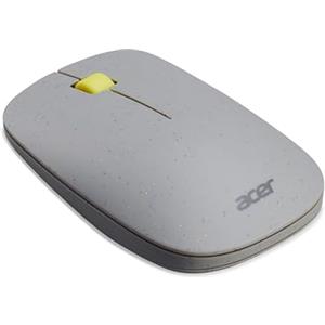 Acer Vero Mouse, Mouse Wireless, Wireless a 2.4 GHz fino a 10 Metri, fino a 4.200 DPI, Mouse Ergonomico, Realizzato con il 30% di plastica riciclata post-consumo, Rotella Silenziosa, Grigio