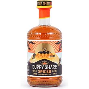 The Duppy Share - Spiced, Blend di Rum provenienti da Jamaica e Barbados, Prodotto nei Caraibi con 10 Spezie Naturali, 40% Vol, Bottiglia in Vetro da 700 ml