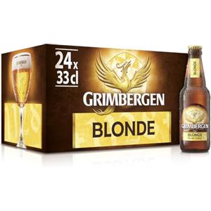 Grimbergen Birra Blonde (Abbazia) - 24 bottiglie da 330 ml