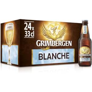 Grimbergen Birra Blanche (Abbazia) - 24 Bottiglie Da 330 Ml