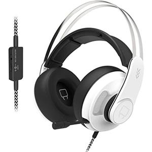 Venom Sabre Multi-Format Gaming Headset - White (PS5, Xbox Series X & S, PS4, Xbox One, PC)
