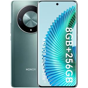 HONOR Magic6 lite Smartphone Android Ultra-Bounce Anti-Drop Display 6,78 pollici cellulare 8GB RAM e 256GB, Fotocamera da 108MP, Batteria resistente da 5300 mAh, Verde smeraldo
