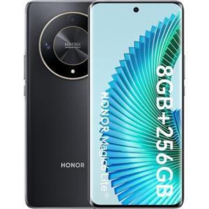 HONOR Magic6 lite Smartphone Android Ultra-Bounce Anti-Drop Display 6,78 pollici cellulare 8GB RAM e 256GB, Fotocamera da 108MP, Batteria resistente da 5300 mAh, Nero notte