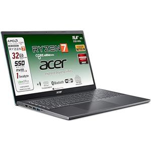 Acer Notebook portatile, Ryzen 7 5825u 8 CORE, RAM 32 Gb, SSD PCI da 1 Tb, Display 15,6