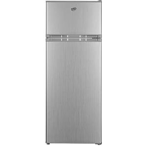Daya DDP28NSM1XF0, frigorifero doppia porta, low frost, total inox, classe F, 206 litri