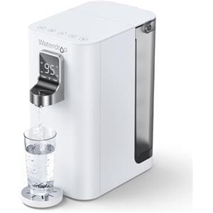 Waterdrop Distributori di Acqua Calda con Filtro ad Osmosi Inversa, WD-K19-H, Bianco Chiaro