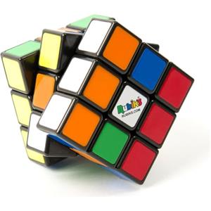 Rubik's, Spin Master, Il Cubo Classico 3X3, L'Originale, per Bambini dagli 8+, Rompicapo Professionale a Combinazione di Colori, Problem-Solving