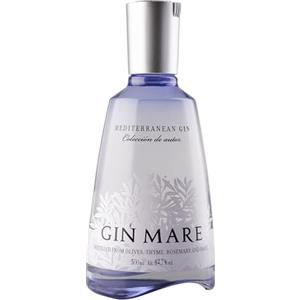 Gin Mare Mediterranean Gin 500 ml - Premium Gin con 4 botaniche principali che ricordano le coste mediterranee. 42,7% vol.