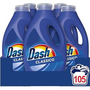 Dash Detersivo Liquido Lavatrice, 104 Lavaggi (26x4), Salva Colore, Mantiene Vivaci I Colori, Efficace A Freddo E In Cicli Brevi