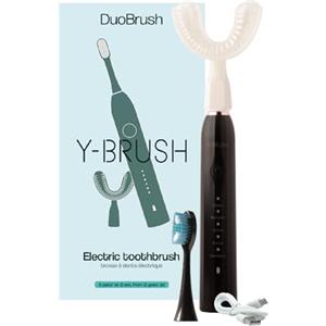 Y-Brush - Spazzolino elettrico - Spazzola a Y e tradizionale - Durata della batteria di 1 mese - DuoBrush