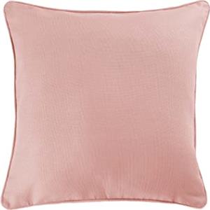 Douceur d'Intérieur, Federa per cuscino, 40 x 40 cm, colore: Rosa Polvere, Cotone Tinta unita, Panama