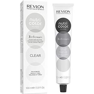 REVLON PROFESSIONAL Nutri Color Filters Maschera Colorata Capelli, Protettiva, Istantanea e Multidimensionale, Clear - 100 ml