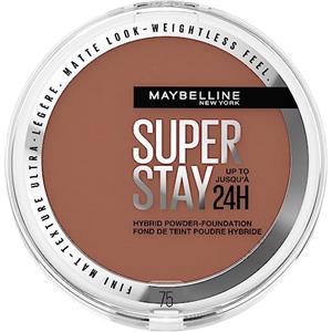 Maybelline New York Fondotinta in Polvere SuperStay 24H Hybrid Powder, Tenuta 24H, Make-Up dal Finish Matte Naturale, 75