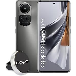OPPO RENO10 Smartphone 5G, AI Tripla fotocamera 64+32+8MP, Selfie 32MP, Display 6.7