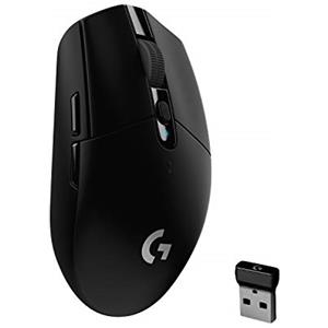 Logitech G G305 LIGHTSPEED Mouse Gaming Wireless, Sensore 12K HERO, 12.000 DPI, Design Leggero, 6 Pulsanti Programmabili, Batteria 250 Ore, Memoria Integrata, PC/Laptop - Nero