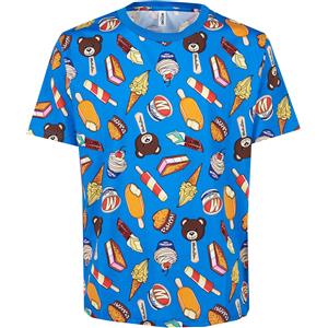 Moschino T-shirt Uomo Stampa Gelato